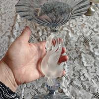 Alzatina in vetro di murano 