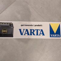 Insegna Varta vintage