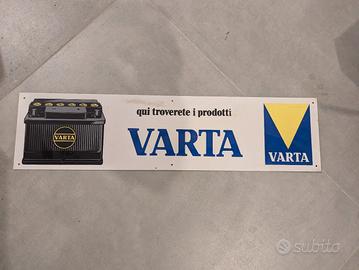 Insegna Varta vintage