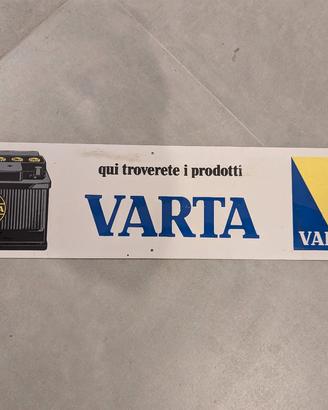 Insegna Varta vintage