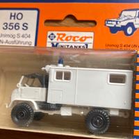 Unimog S 404 Ambulanza 1:87 Roco Minitanks 356 S
