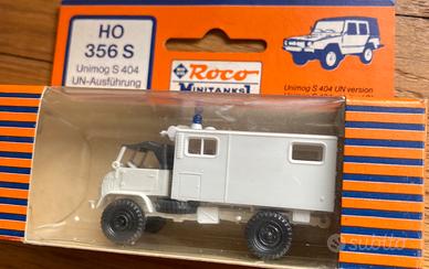 Unimog S 404 Ambulanza 1:87 Roco Minitanks 356 S