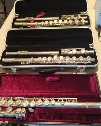 Flauto Traverso 2 Set Completi + 1 Ricambio