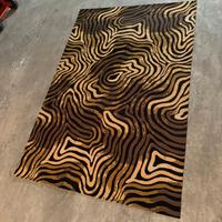 Tappeto leopardato zebrato