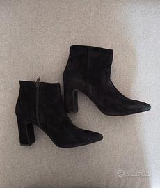 Stivaletti tronchetto camoscio Rabarbaro n 37