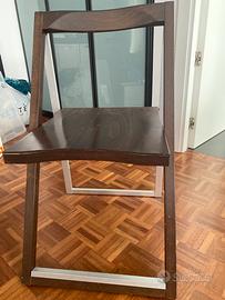 Sedie in legno pieghevoli