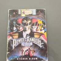Album figurine power ranger il film merlin