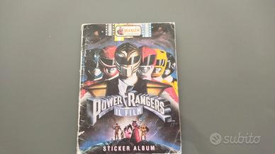 Album figurine power ranger il film merlin