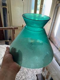 PARTE DI LAMPADARIO IN VETRO ANNI 50
