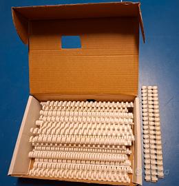 100 Dorsi Plastici per Rilegatura GBC in scatola