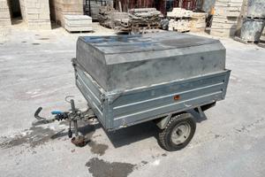 Carrello coperto da rimorchio - Incluso gancio