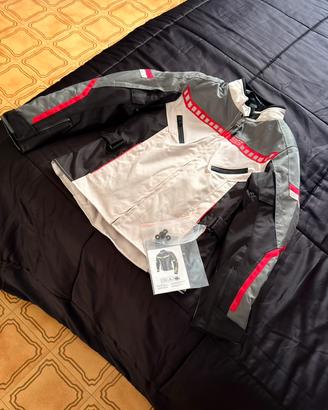 Giubbino moto donna taglia S (40/42)  nuovo 4 stag