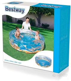 Bestway - Colore Trasparente, 150x150x53 CM