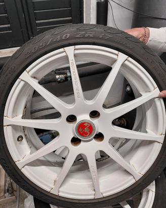  4 cerchi più gomme 