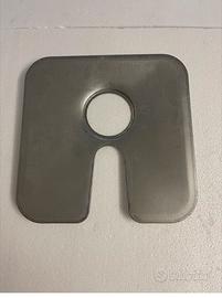 Piastra filtro in acciaio inox per lavastoviglie