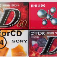 Cassette audio MC TDK SONY PHILIPS