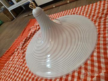 Lampadario vintage vetro di Murano