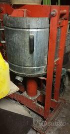 Pressa Idraulica Filtra Liquidi Cera Uva 380V