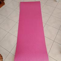 tappetino fucsia yoga