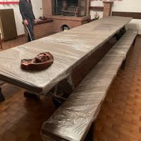 Tavolo legno massicio , angolo bar