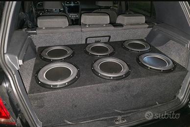 6 subwoofer da 10" JL 10W6v3 ANCHE SEPARATAMENTE 