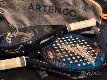2 Racchette Padel Joma Slam Pro + Borsa Artengo