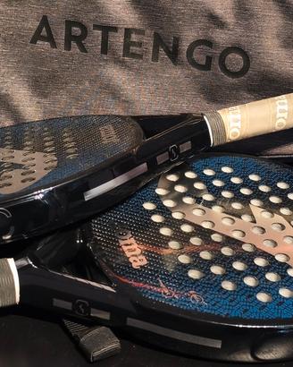 2 Racchette Padel Joma Slam Pro + Borsa Artengo