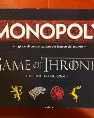 Monopoly game of thrones mai usato completo gioco