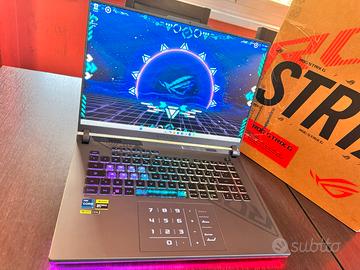 Asus rog strix g16 COME NUOVO RTX 4060 schermo2.5k