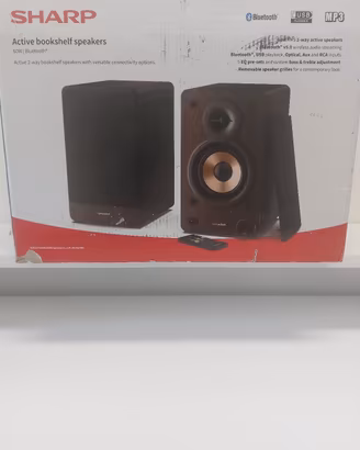 Casse Scaffale Attive Sharp CP 60W Bluetooth