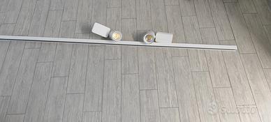 binari con faretti led 