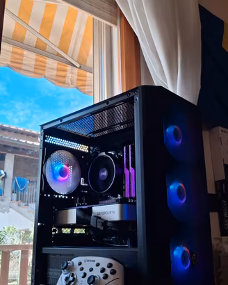 PC da Gaming RTX 3060TI Ryzen 5 5600, 16GB Ram 1TB