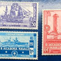 REGNO 1931  50º ann regia accademia navale Livorno