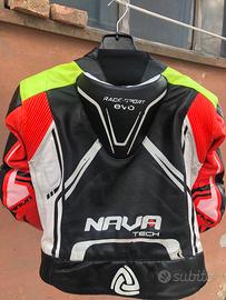 Tuta moto divisibile taglia 48