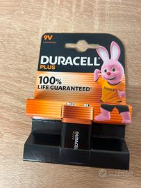 pile duracell Transistor  9V Plus 10 PEZZI