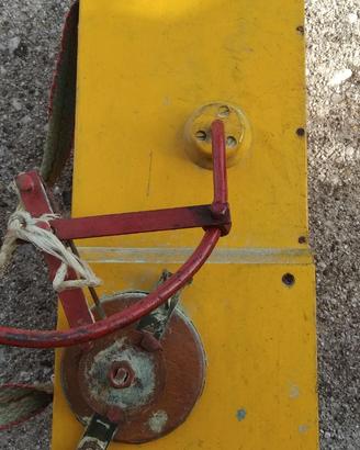 POMPA SOLFORATRICE IN LEGNO