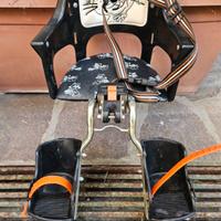seggiolino bimbo da bicicletta montaggio anteriore