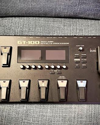 Boss GT-100 Amp Effects   – Pedaliera Multieffetto