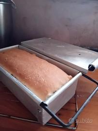  stampo teglia per pane in cassetta con coperchio 