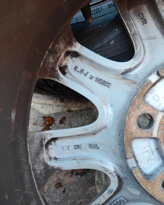 Cerchi golf/leon 15" con gomme invernali