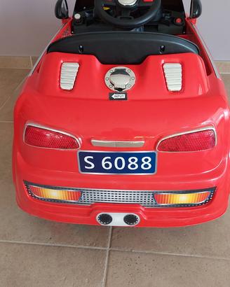 auto 12v con telecomando Mini Cuper