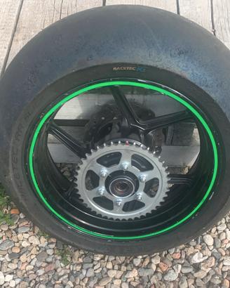 Cerchio posteriore kawasaki zx10 2010