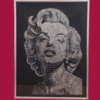 Ritratto di Marilyn - Pittura di diamante