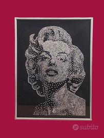 Ritratto di Marilyn - Pittura di diamante