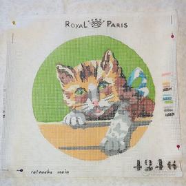 Canovaccio Mezzo Punto Royal Paris 1944 Gattino To