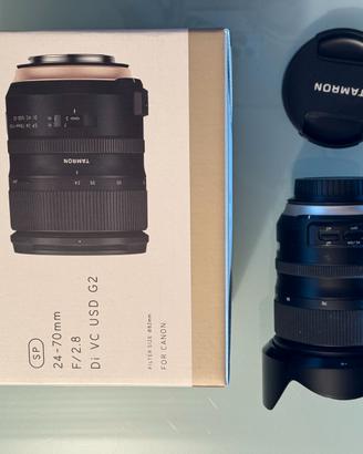 EF Canon, 24-70mm F/2,8 Di VC US Tamron Obiettivo