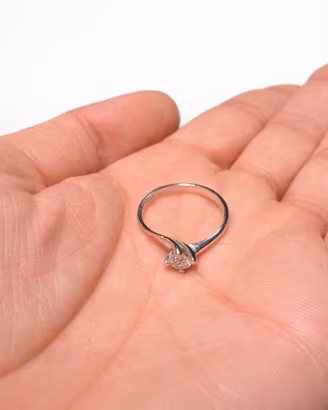 Anello solitario Comete 0,35ct