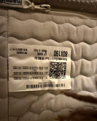 Materasso Magniflex Comfort Dual + Rete 80 x 190