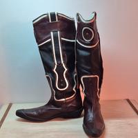 walk in the park stivali vintage in cuoio ta