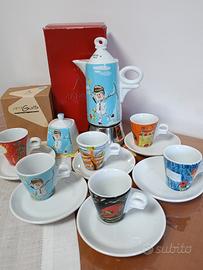 set caffè con zuccheriera